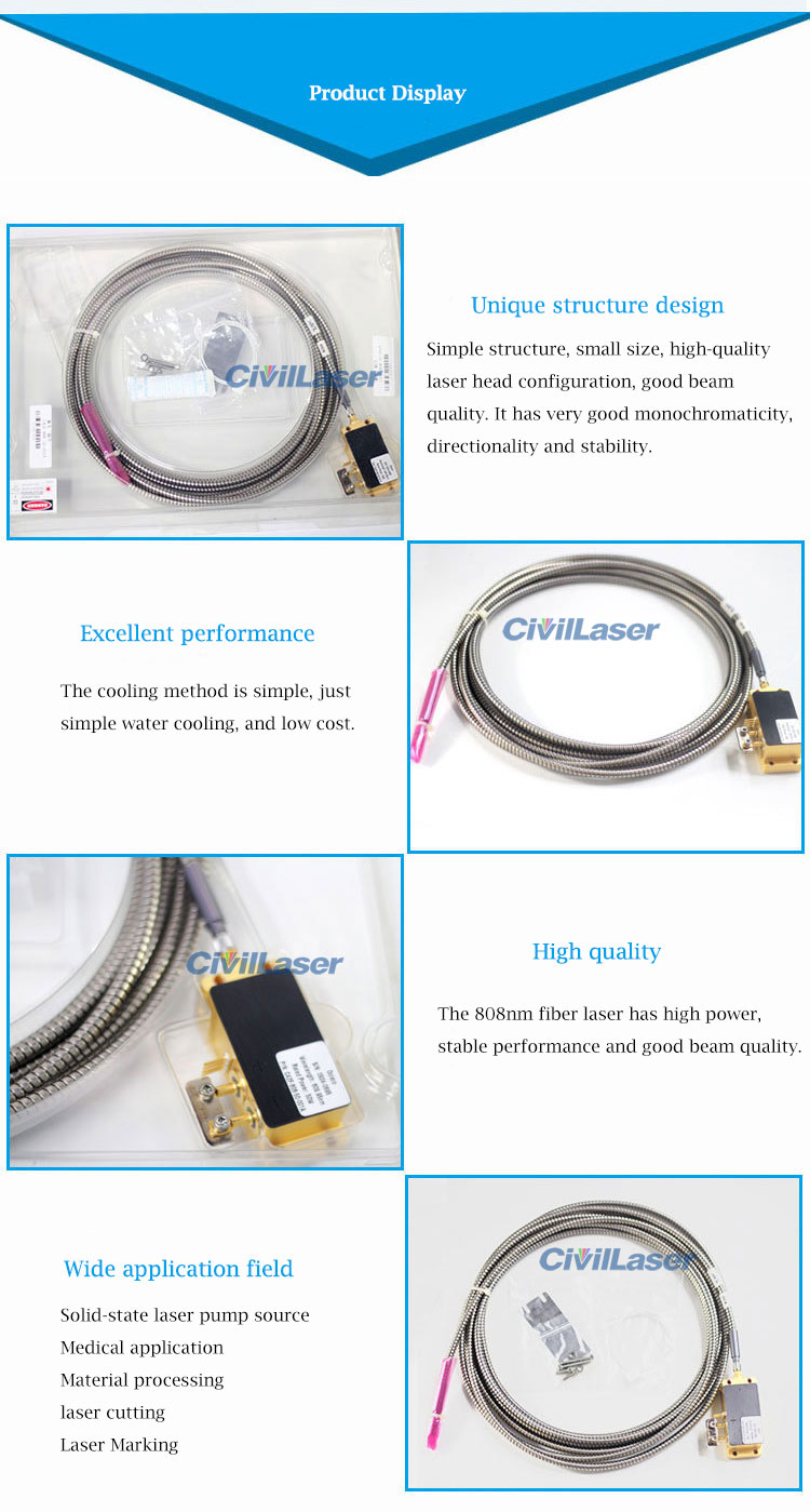 808nm fiber coupled laser